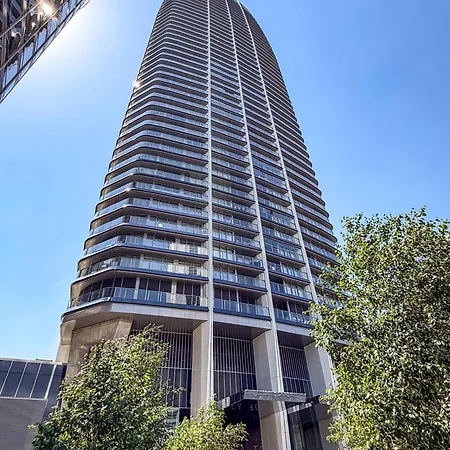 Apartman High-floor Cityview Ac Parking Eurovea Center Pozsony